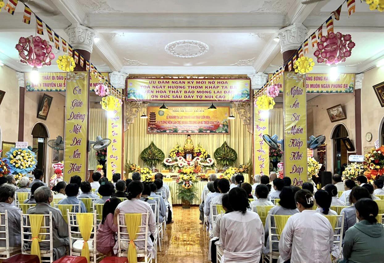 Bình Định: Thượng tọa Giác Nhường chia sẻ pháp thoại với đề tài “Đạo nghiệp của Hòa thượng Giác Tần”