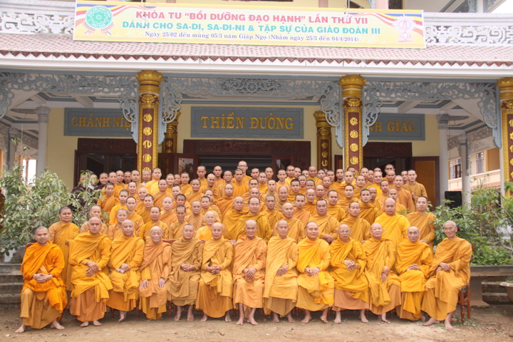 Thông báo dự kiến Khóa “Bồi dưỡng đạo hạnh” lần thứ 19 Giáo đoàn III