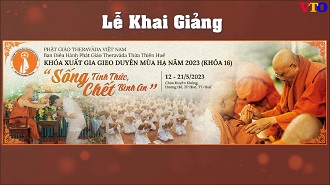 Huế: Khai mạc khoá xuất gia gieo duyên mùa Hạ năm 2023 khoá thứ 16