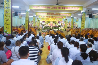 TP.HCM: Ni giới Hệ phái Khất sĩ Tưởng niệm NT. Huỳnh Liên lần thứ 36 tại Tổ đình Ngọc Phương