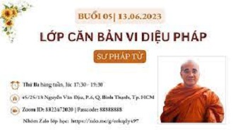 Buổi 05: Lớp Căn Bản Vi Diệu Pháp | Sư Pháp Từ giảng dạy