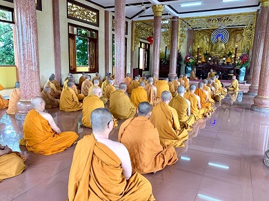 Đăk Lăk: Chư Tăng Hệ phái Khất sĩ tác pháp An cư tại Tịnh xá Ngọc Phúc