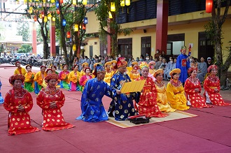 Hà Nội: Chùa Bằng trang nghiêm tổ chức Lễ giỗ Quốc Tổ Hùng Vương