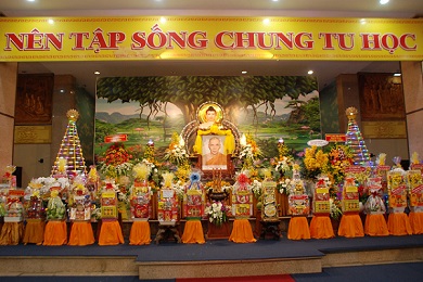 TPHCM: Hệ phái Khất sĩ tổ chức lễ Đại tường cố Hòa thượng Giác Phúc
