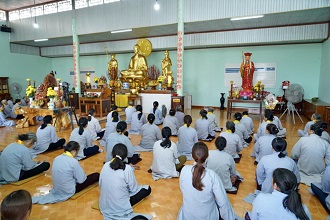 Krong Nô: TT. Giác Nhường thuyết giảng tại khoá tu Ngày An Lạc 
