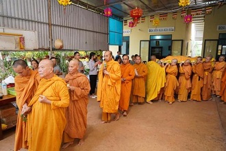 Gia Lai:  Lễ Nhập Kim Quan nhục thân cố Ni trưởng Đắc Liên