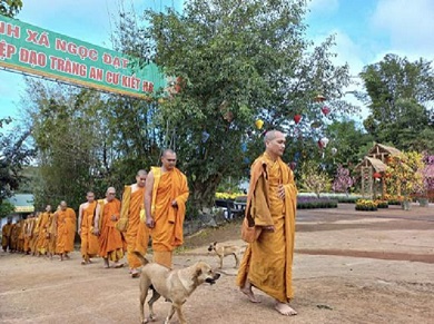 Đăk Nông: Khóa tu đầu xuân tại Tịnh xá Ngọc Đạt