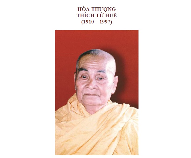 Hòa thượng Thích Từ Huệ - Danh tăng Việt Nam thế kỷ XX