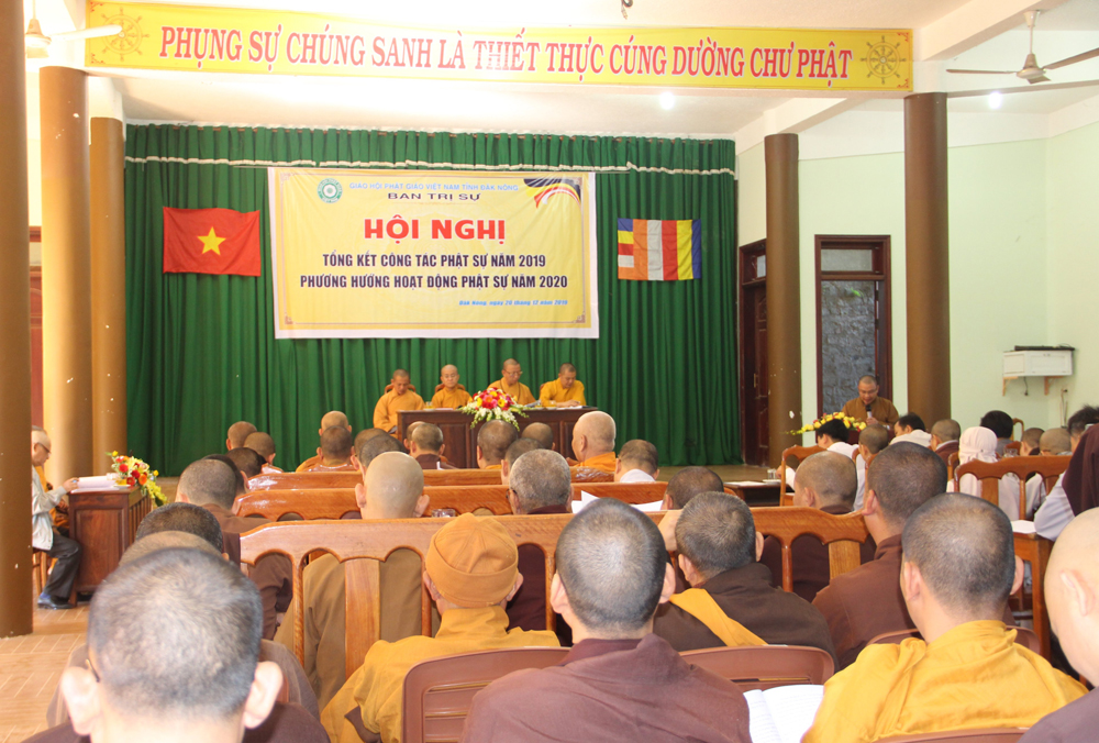 Đăk Nông: Phật giáo tỉnh Tổng kết Phật sự 2019