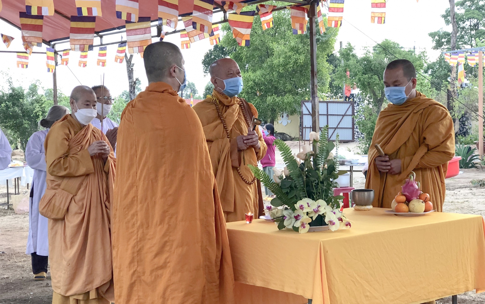 Gia Lai: Lễ đặt đá Khởi công xây dựng ngôi già lam Tịnh Xá Ngọc Tây