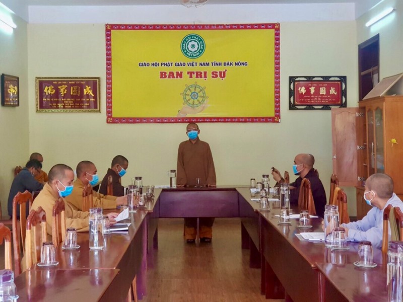 Gia Nghĩa: Họp Thường trực BTS GHPGVN tỉnh Đắk Nông