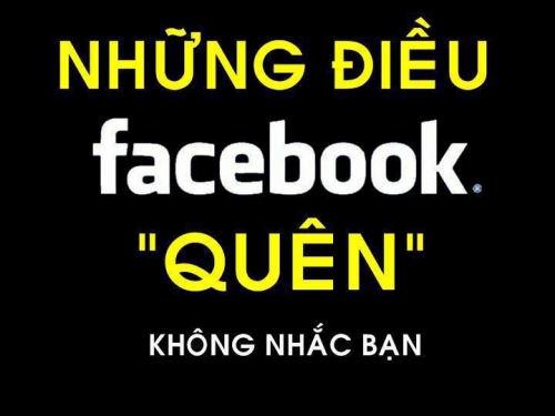 Những điều facebook