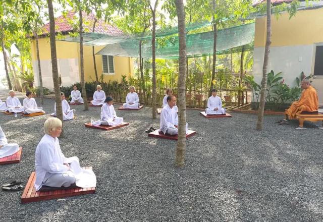 Tây Ninh: Tịnh xá Ngọc Như tổ chức khóa tu tổng kết của năm