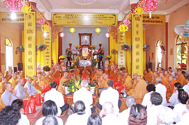 Lễ Tiểu tường cố Hòa thượng Giác Tần
