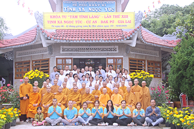 Khai mạc khóa tu Tâm tĩnh lặng