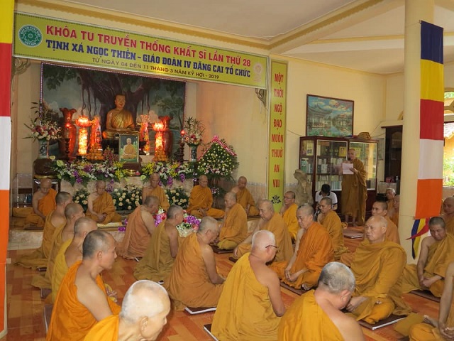 Lâm Đồng: Bế mạc khóa tu Truyền thống Khất sĩ lần thứ 28