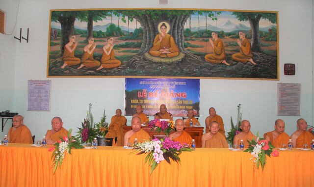 Bà rịa Vũng Tàu: Chư Tăng Khất sĩ bế mạc khóa tu Truyền thống Khất sĩ lần thứ 29