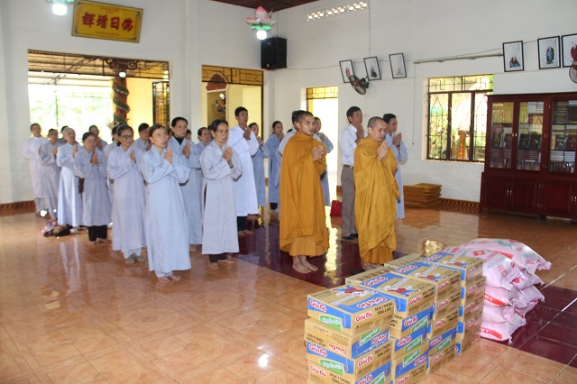 Đăk Nông: Tịnh xá Ngọc Đạt cúng dường các trường hạ trong tỉnh