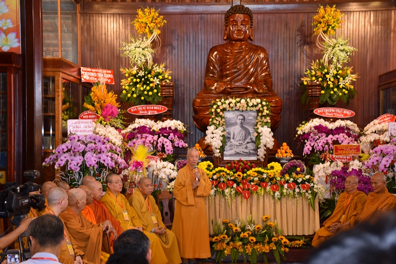 Trung ương GHPGVN tưởng niệm và khánh thành Tổ đình Minh Đăng Quang