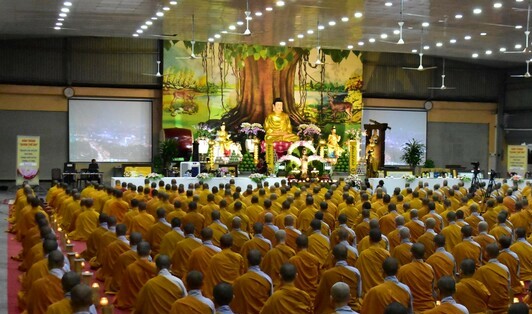 Gần 1000 chư Tôn đức dự lễ “Đàn tràng Quán Thế Âm