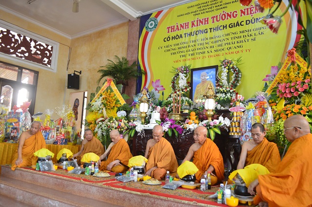 Lễ tưởng niệm cố HT. Giác Dũng lần thứ 6 tại Tịnh Xá Ngọc Quang