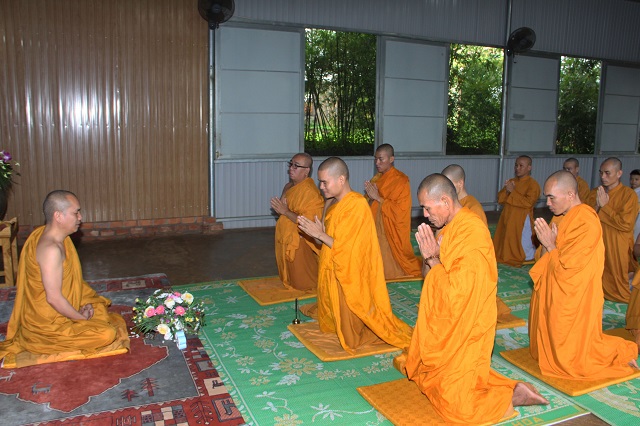 Đăk Nông: Chư Tăng trú xứ Khánh tuế Đại đức Trụ trì sau mùa an cư