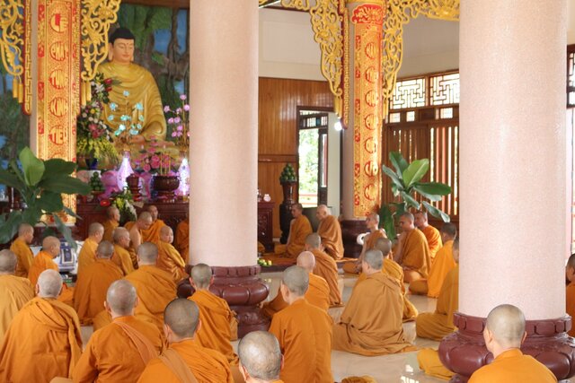 Đăk Lăk: Gần 80 hành giả về dự khóa Bồi dưỡng đạo hạnh lần thứ 19