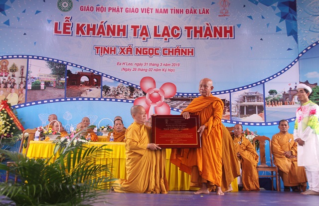 Đắk Lắk: Khánh tạ lạc thành Tịnh xá Ngọc Chánh