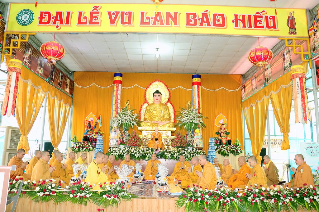 Bình Dương: Tịnh xá Ngọc Thịnh trang nghiêm tổ chức Đại lễ Vu lan Báo hiếu