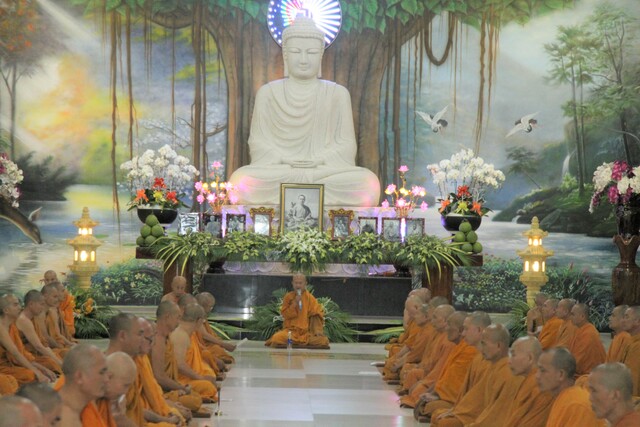 Tây Ninh: Hơn 100 hành giả họp trù bị khóa tu Truyền thống lần thứ 30