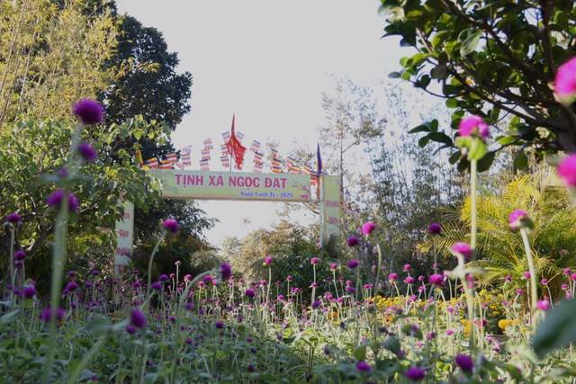 Không khí tại Tịnh xá Ngọc Đạt chuẩn bị vào xuân