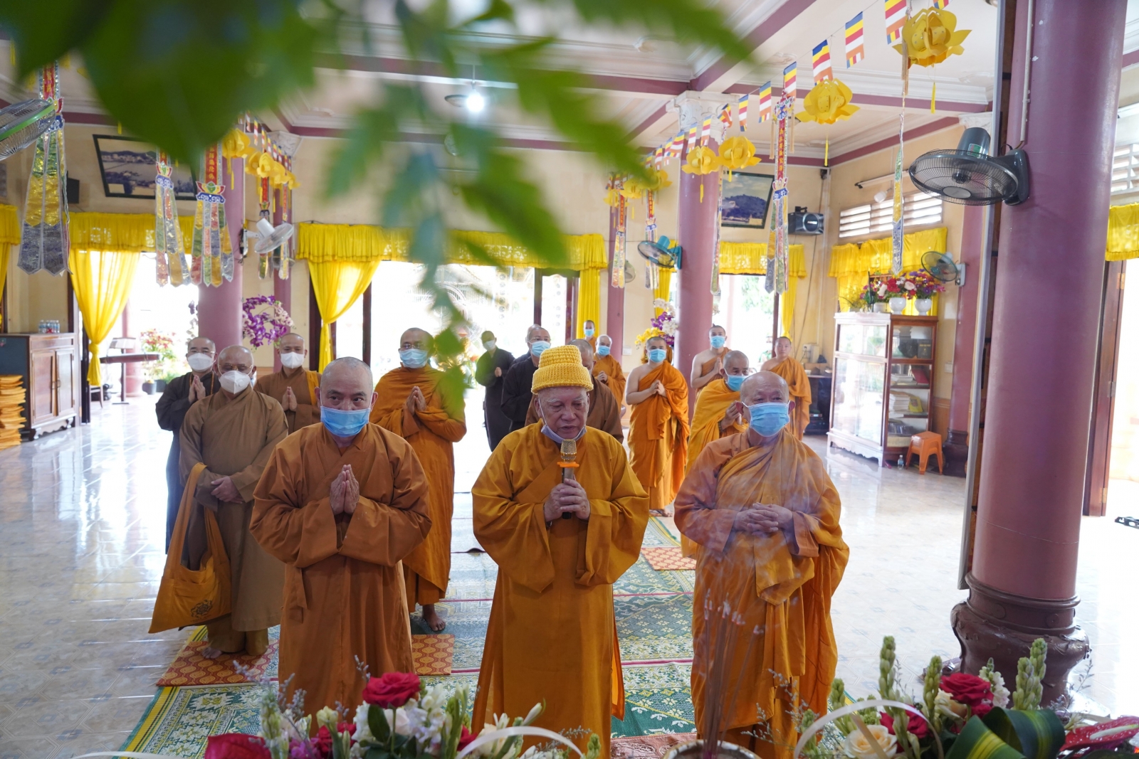 Ban Trị sự GHPGVN tỉnh Gia Lai Dâng hương, Đảnh lễ tưởng niệm cố Trưởng lão Hòa thượng Thích Giác Phúc viên tịch lần thứ 21.