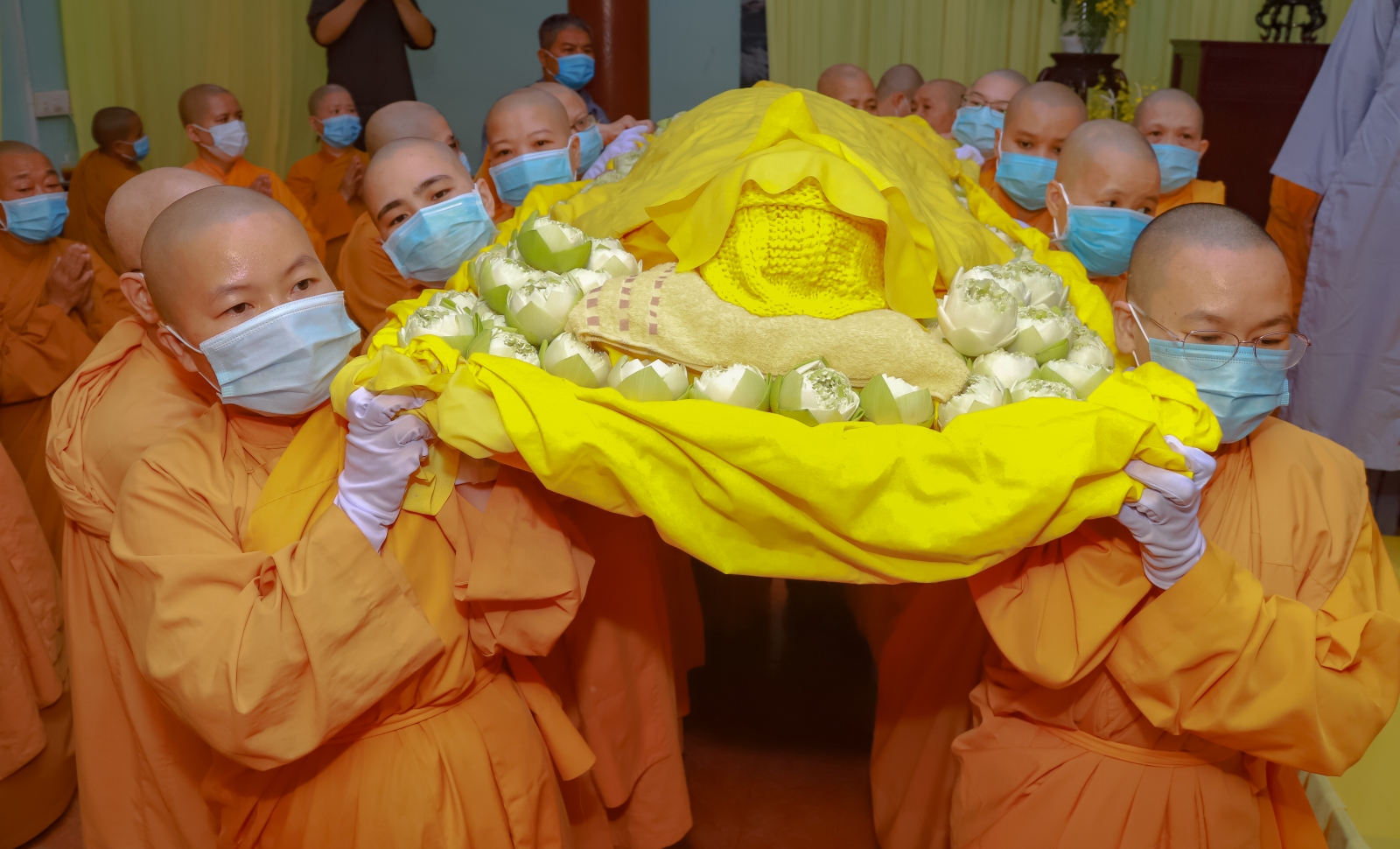 TP.HCM: Lễ nhập kim quan cố NT. Tràng Liên 