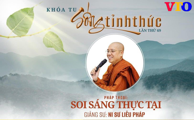 NS. Liễu Pháp với bài pháp Soi sáng thực tại