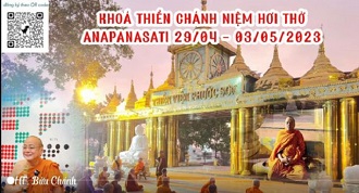 Thông báo Khoá Thiền: Chánh Niệm Hơi Thở