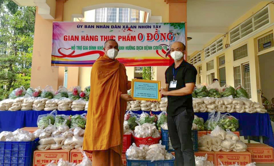 Tổng hợp công tác Thiện Nguyện Trong đợt đại dịch Covid 19 tại Tịnh xá Ngọc Mỹ ( Củ Chi ).